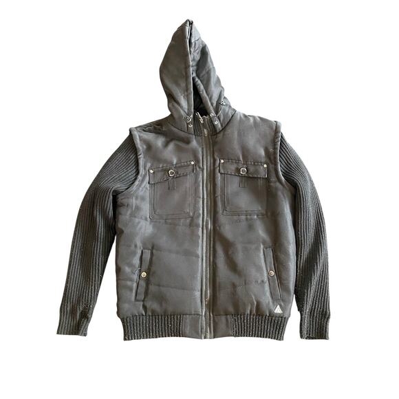 American Stitch knit jacket in black XL - Picture 2 of 7